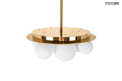 MOOSEE lampa wisząca BACARDI złota