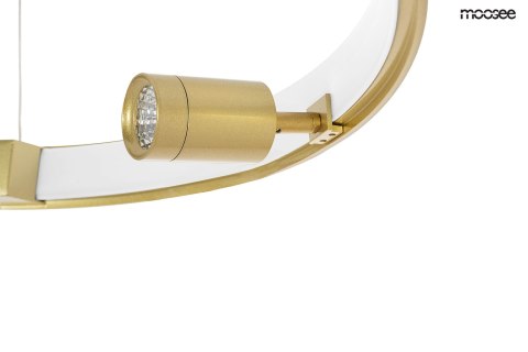 Moosee MOOSEE lampa wisząca CIRCLE SPOT 98 GOLD złota