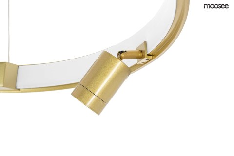 Moosee MOOSEE lampa wisząca CIRCLE SPOT 98 GOLD złota
