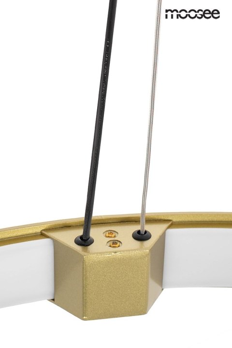 Moosee MOOSEE lampa wisząca CIRCLE SPOT 98 GOLD złota