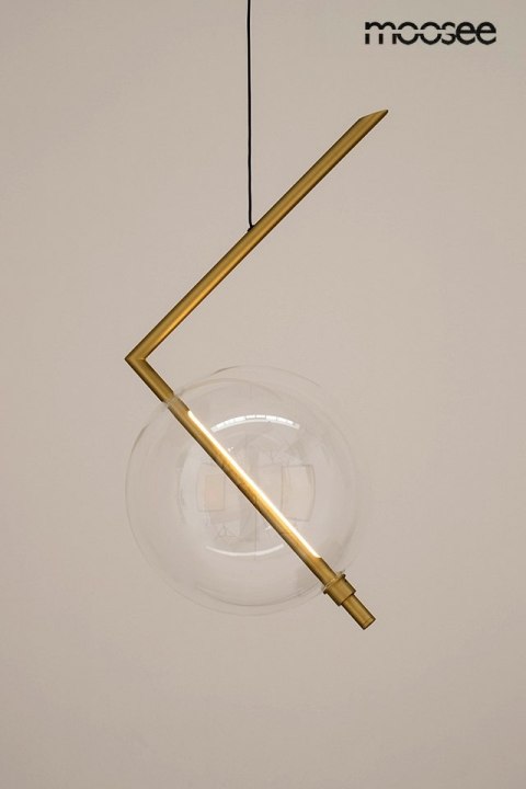 Moosee MOOSEE lampa wisząca ECHO złota