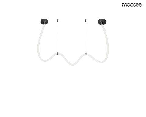 Moosee MOOSEE lampa wisząca LASSO 400 Smart czarna
