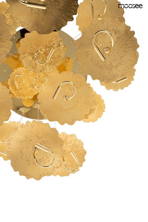 Moosee MOOSEE lampa wisząca LEAFS DISC złota
