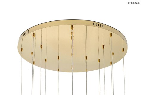 Moosee MOOSEE lampa wisząca LEAFS DISC złota