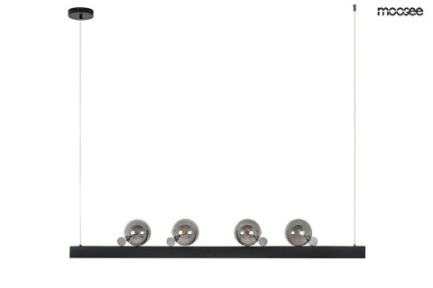 Moosee MOOSEE lampa wisząca LINEAL czarna
