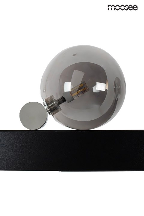 Moosee MOOSEE lampa wisząca LINEAL czarna