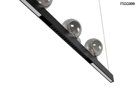 Moosee MOOSEE lampa wisząca LINEAL czarna