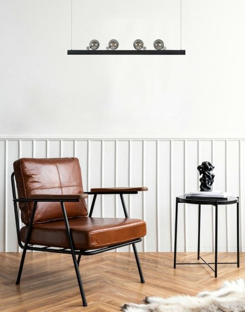 Moosee MOOSEE lampa wisząca LINEAL czarna