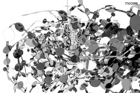 Moosee MOOSEE lampa wisząca MONETE 80 chrom