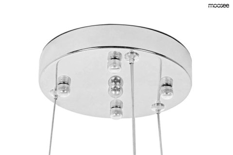 Moosee MOOSEE lampa wisząca MONETE 80 chrom