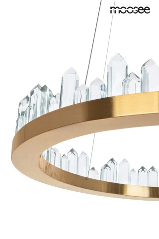 Moosee MOOSEE lampa wisząca NENUFAR złota