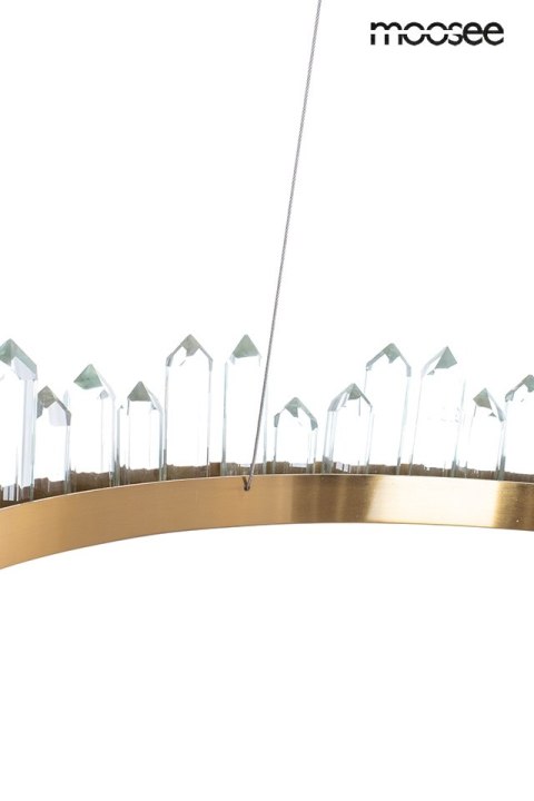 Moosee MOOSEE lampa wisząca NENUFAR złota