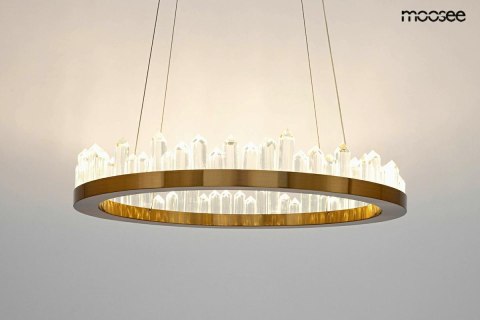 Moosee MOOSEE lampa wisząca NENUFAR złota