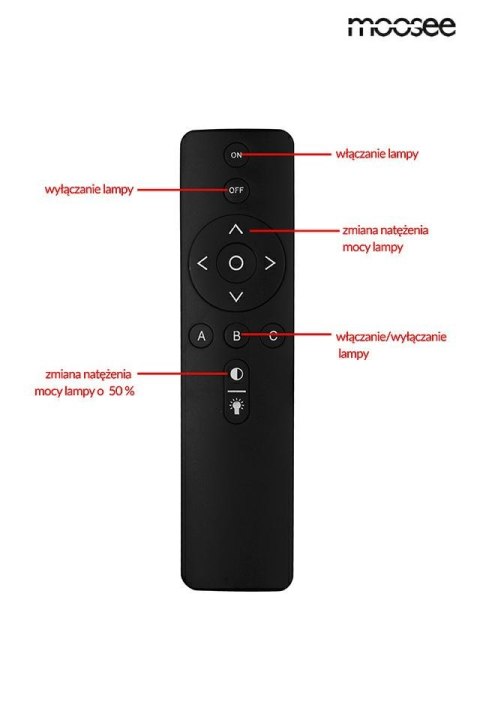 Moosee MOOSEE lampa wisząca RING SLIM XL złota