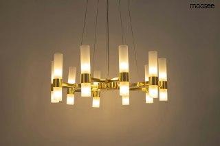 Moosee MOOSEE lampa wisząca TUBS 10 złota