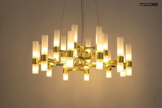 Moosee MOOSEE lampa wisząca TUBS 18 złota
