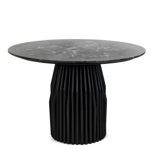 MaMaison stół jadalniany LEVANTE 120 czarny marmur