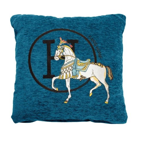 King Home Poduszka dekoracyjna SHP PARIS HOME niebieska