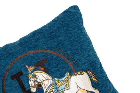 King Home Poduszka dekoracyjna SHP PARIS HOME niebieska