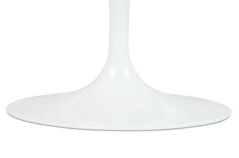 Stół TULIP ELLIPSE MARBLE CARRARA 200 biały - marmur, metal
