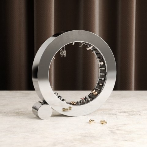 UMBRA organizer na biżuterię FERRIS chrom