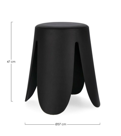 BIZZOTTO stołek IMOGEN czarny
