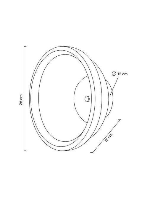 Moosee MOOSEE lampa ścienna FARO miedziana