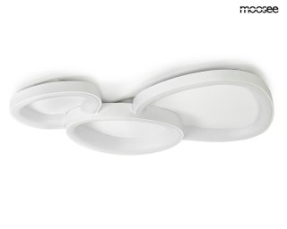 MOOSEE lampa sufitowa / plafon CELLS 3 biała