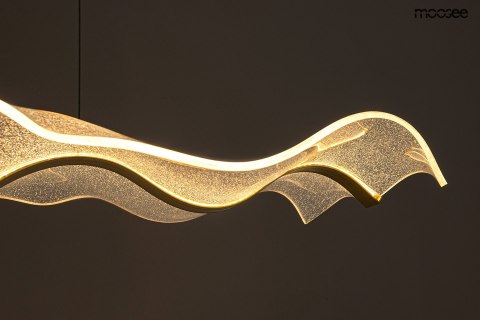 Moosee MOOSEE lampa wisząca BREATH 120 złota