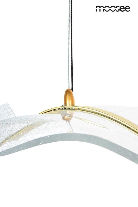 Moosee MOOSEE lampa wisząca BREATH 120 złota