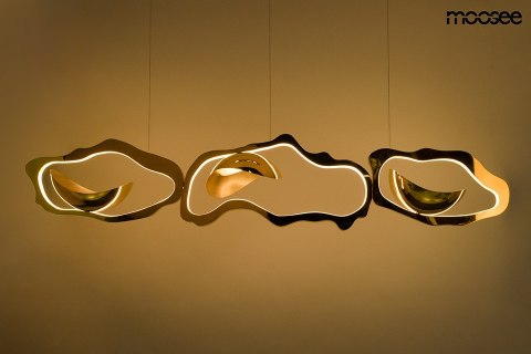 MOOSEE lampa wisząca CHAIN 210 złota