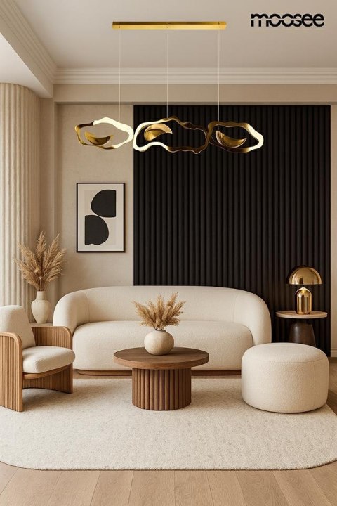 MOOSEE lampa wisząca CHAIN 210 złota