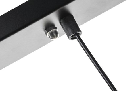 MOOSEE lampa wisząca FLUSSO LINE 4 czarna