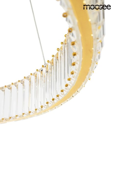 Moosee MOOSEE lampa wisząca LIBERTY 80 złota