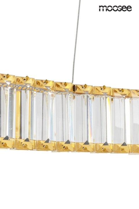 Moosee MOOSEE lampa wisząca LIBERTY 80 złota