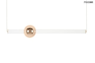 Moosee MOOSEE lampa wisząca LIBRA 90 IN biała / złota