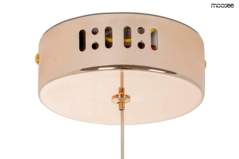 Moosee MOOSEE lampa wisząca LIBRA 90 IN biała / złota