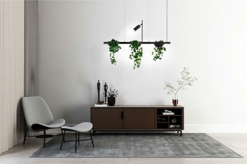 Moosee MOOSEE lampa wisząca PLANT LINE czarna