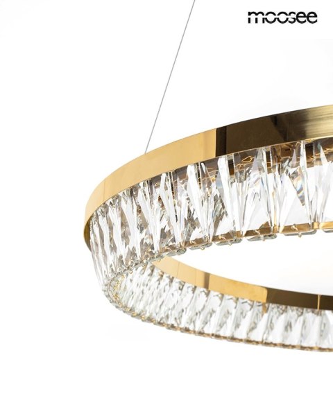 Moosee MOOSEE lampa wisząca SAVOY 100 złota