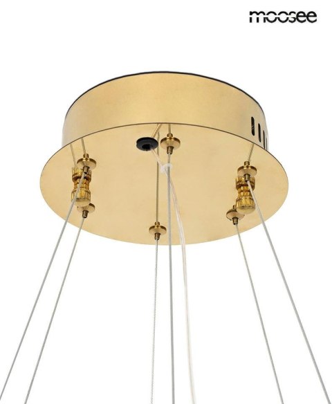 Moosee MOOSEE lampa wisząca SAVOY 100 złota
