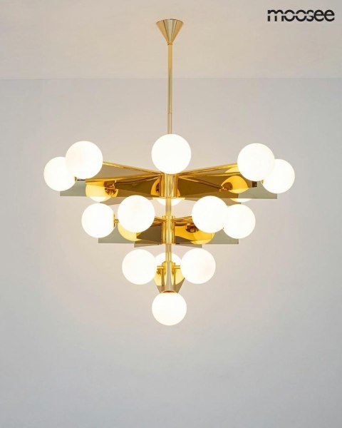 Moosee MOOSEE lampa wisząca SOLEI złota