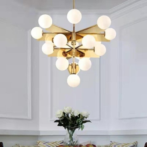 Moosee MOOSEE lampa wisząca SOLEI złota