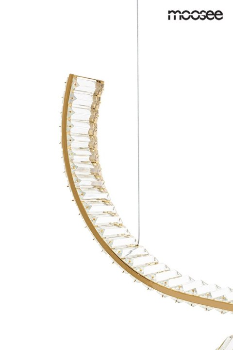 Moosee MOOSEE lampa wisząca WAVE 120 złota