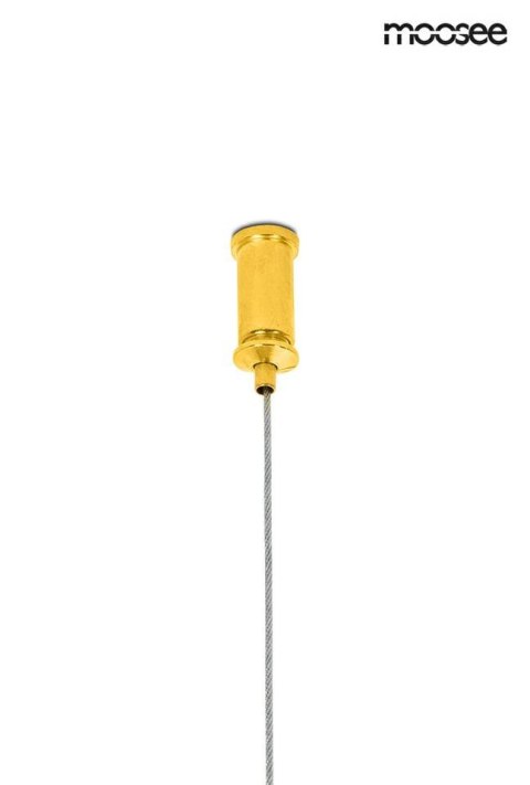 Moosee MOOSEE lampa wisząca WAVE 120 złota
