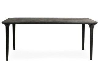 MaMaison stół jadalniany LAMINAR 200 czarny / drewno