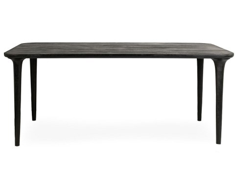 MaMaison stół jadalniany LAMINAR 200 czarny / drewno