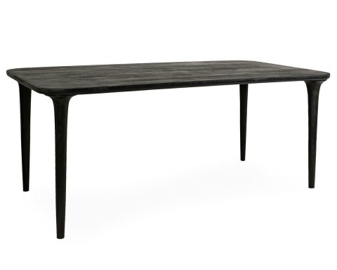 MaMaison stół jadalniany LAMINAR 200 czarny / drewno