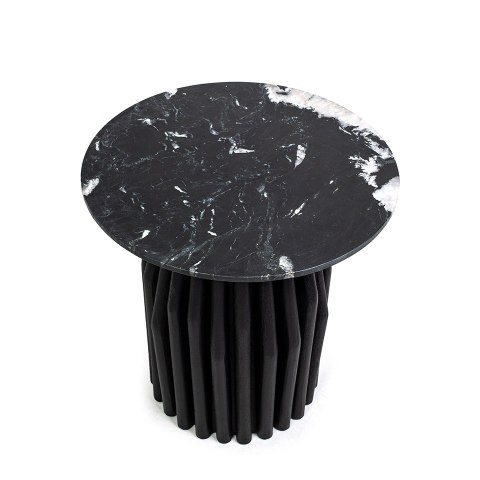 MaMaison stolik LEVANTE czarny marmur / drewno