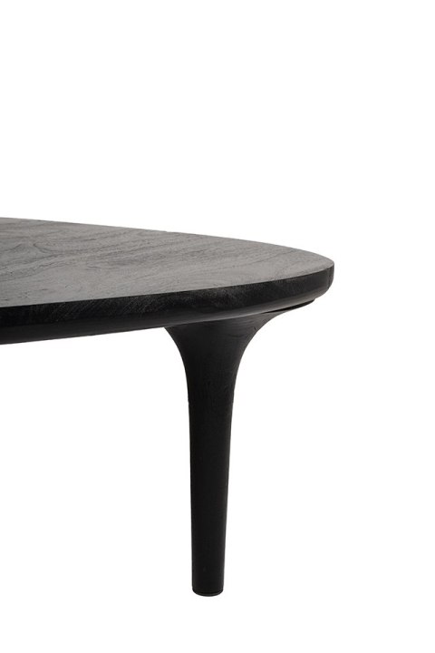 MaMaison stolik kawowy LAMINAR czarny / drewno