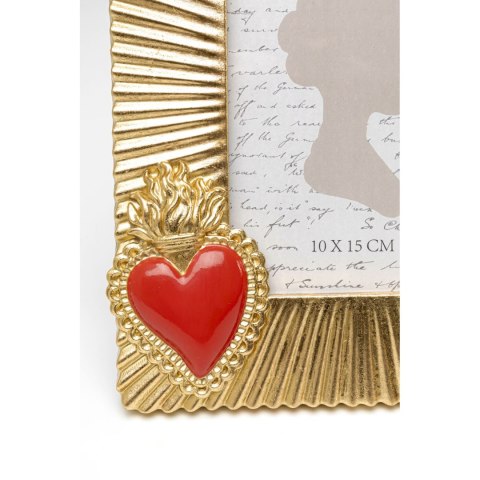 KARE ramka na zdjęcia FLAMING HEART DUE 10x15 cm